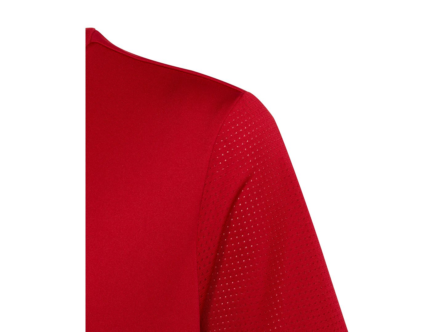Футболка adidas Short-Sleeve T-Shirt для мальчиков, цвет: Красный / Белый — фото 6