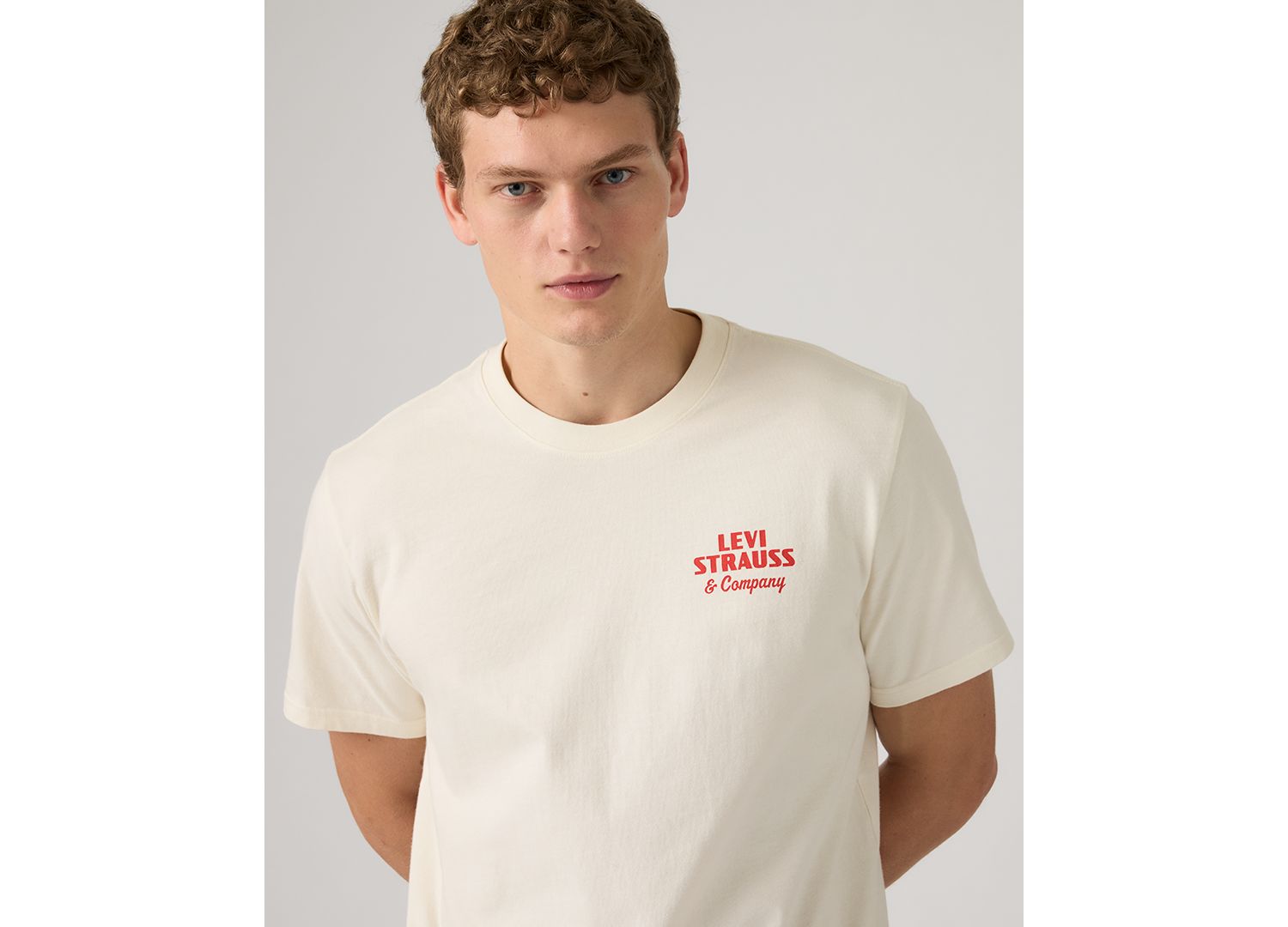 Premium Men's Relaxed-Fit Logo Graphic T-Shirt