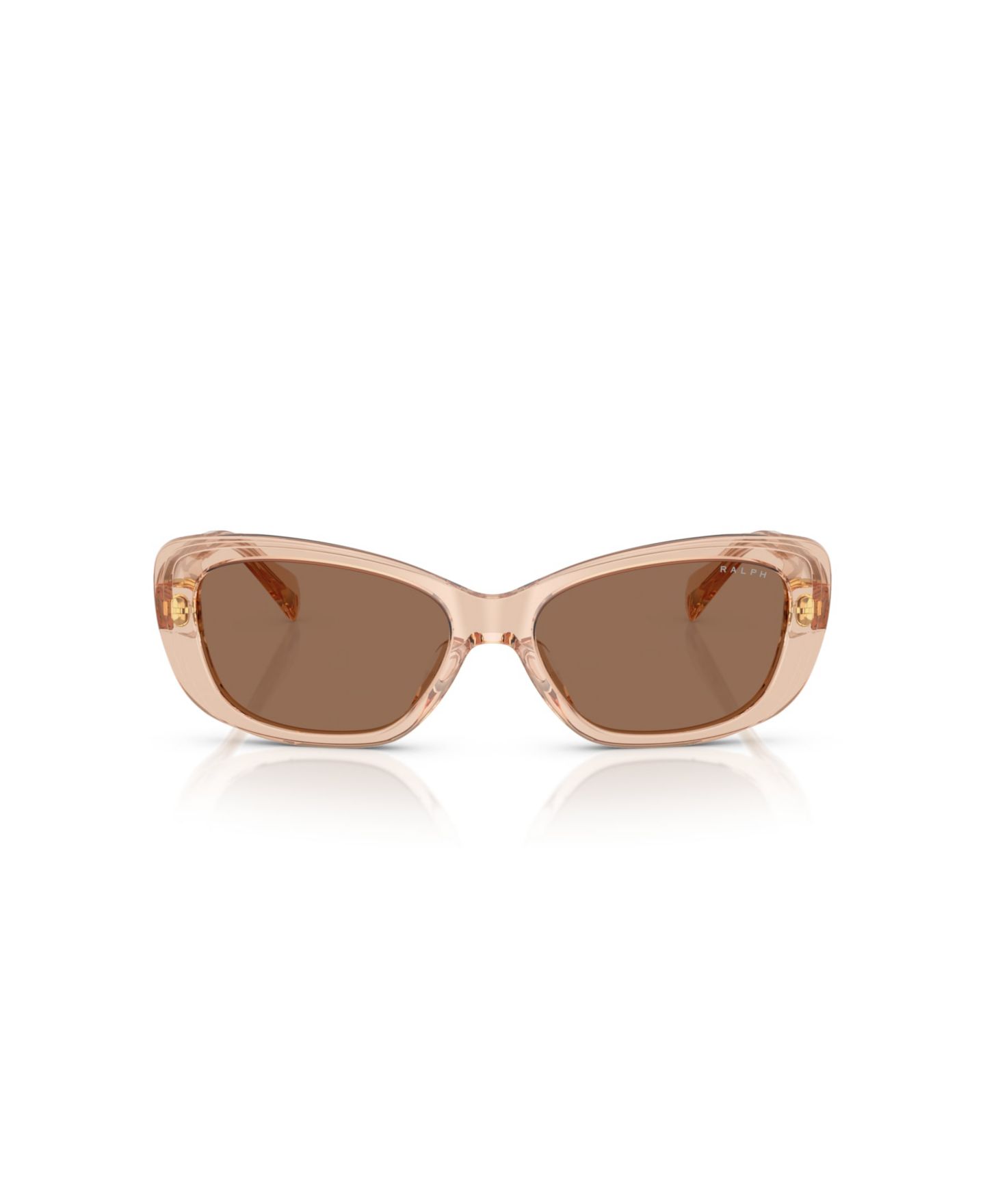 Женские прямоугольные солнцезащитные очки Ralph by Ralph Lauren RA5322U, цвет: Коричневый — фото 2
