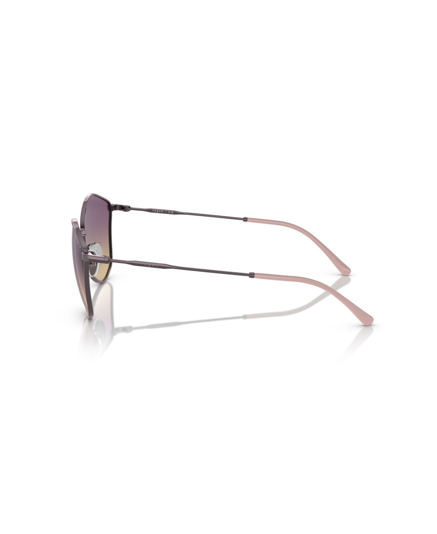 Женские солнцезащитные очки Vogue Eyewear Geometric Sunglasses, VO4282S, цвет: Фиолетовый — фото 3