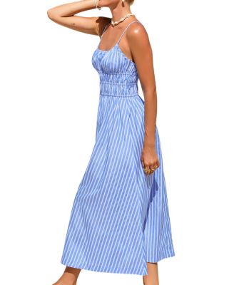 Women's Pursuit Striped Maxi Beach Dress
