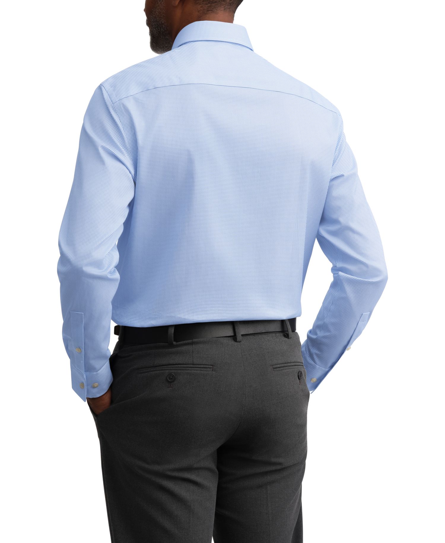 Refined Cotton Stretch, Men's Regular Fit Dress Shirt