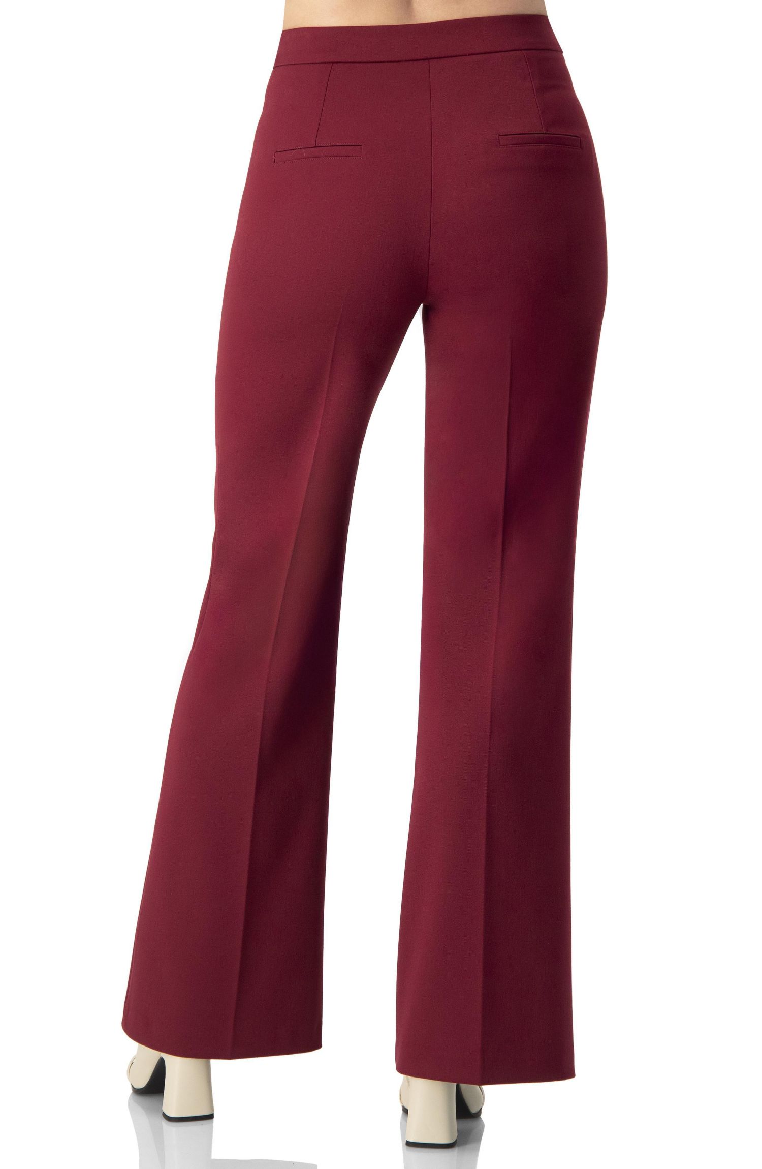 Women's Flared Solid Pants