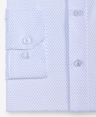 Men's Slim-Fit Performance Four-Way Stretch Dress Shirt