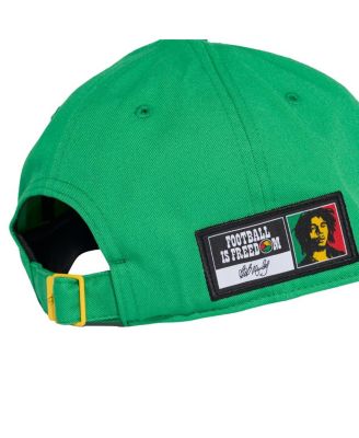 Men's and Women's Green Jamaica National Team Baseball Adjustable Hat