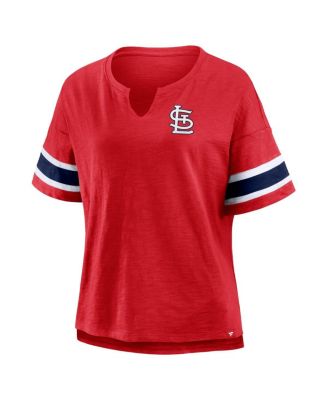 Women's Red St. Louis Cardinals Curl Route T-Shirt