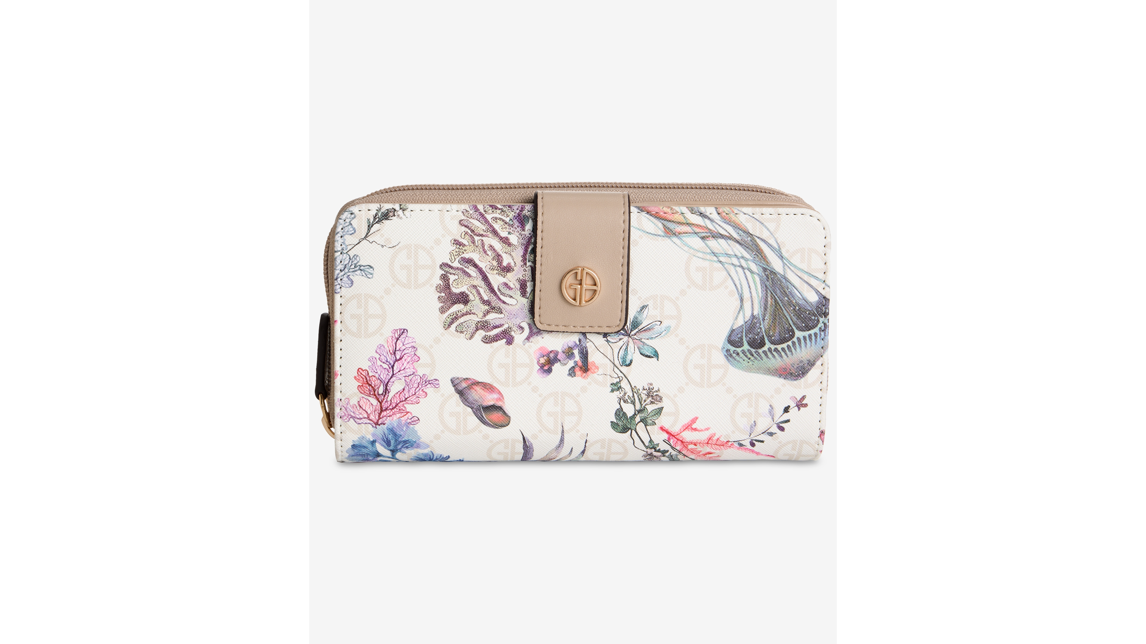 Giani Bernini Aio Sea Print Wallet, Macy's Exclusive - Under The Sea
