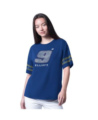 Women's Royal Kyle Larson Fan Catch T-Shirt