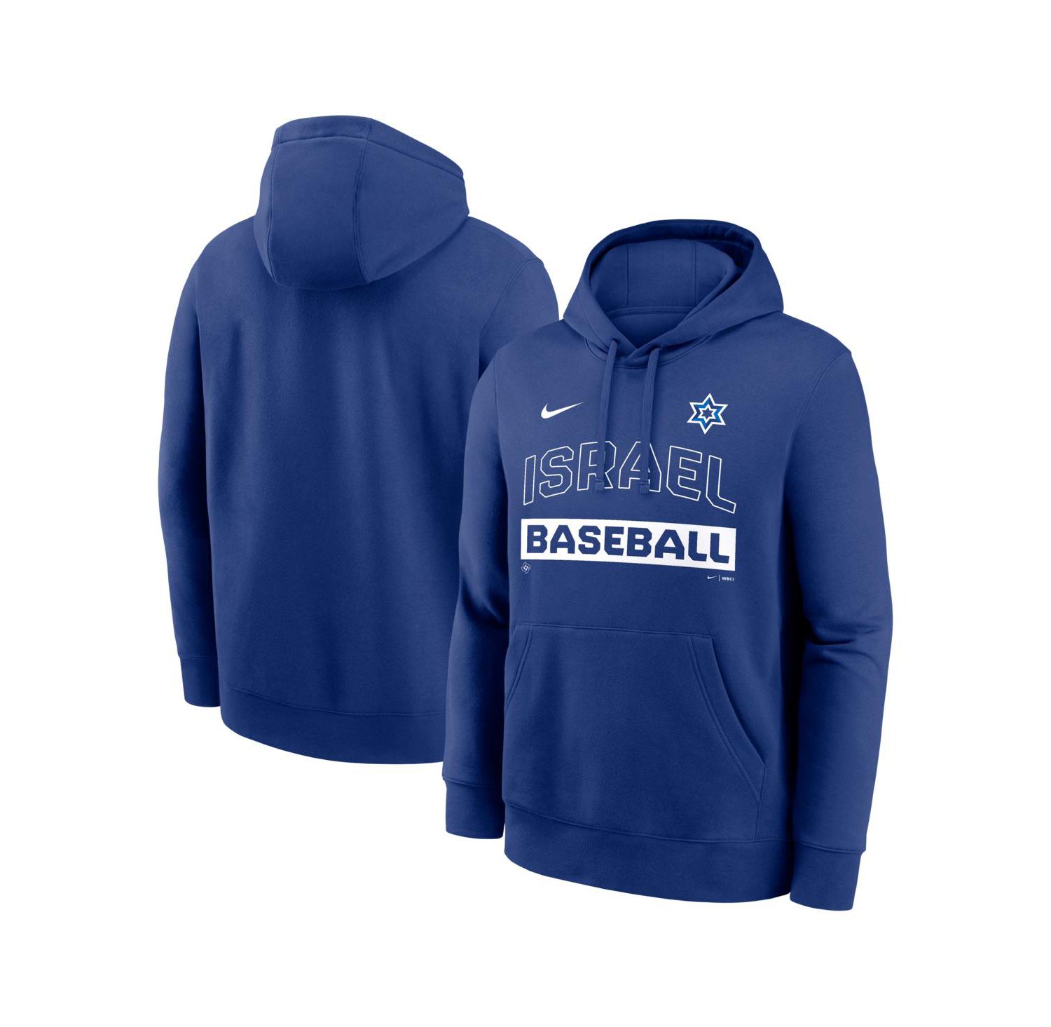 Men's Royal Israel Baseball 2026 World Baseball Classic Club Hoodie