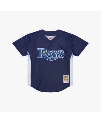 Men's Evan Longoria Navy Tampa Bay Rays Authentic Batting Practice Jersey