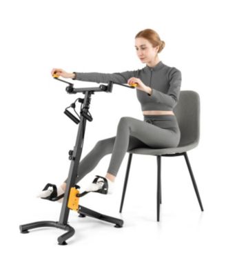 Pedal Exerciser with Adjustable Handgrip for Seniors