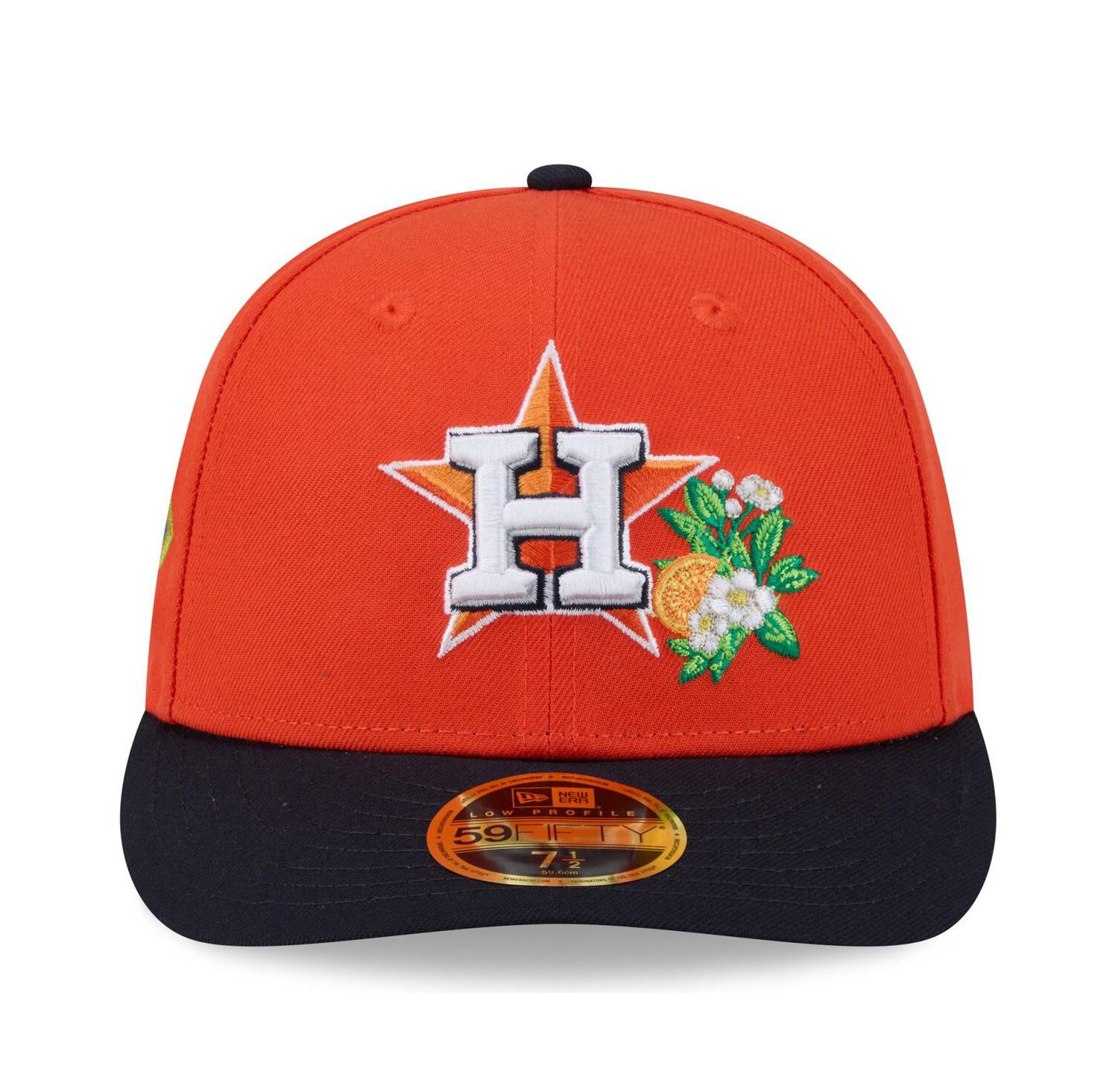 Men's Orange/Navy Houston Astros 2026 Spring Training Low Profile 59FIFTY Fitted Hat
