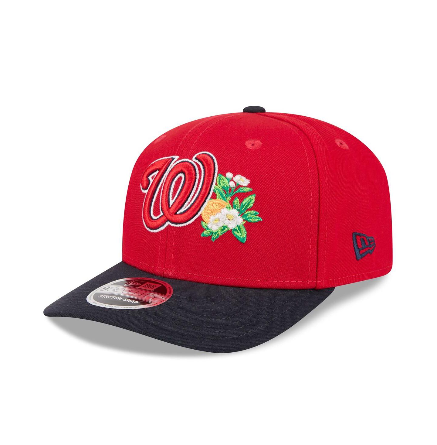 Мужская кепка New Era Red/Navy Washington Nationals 2026 Spring Training 9SEVENTY Adjustable Hat — фото 3