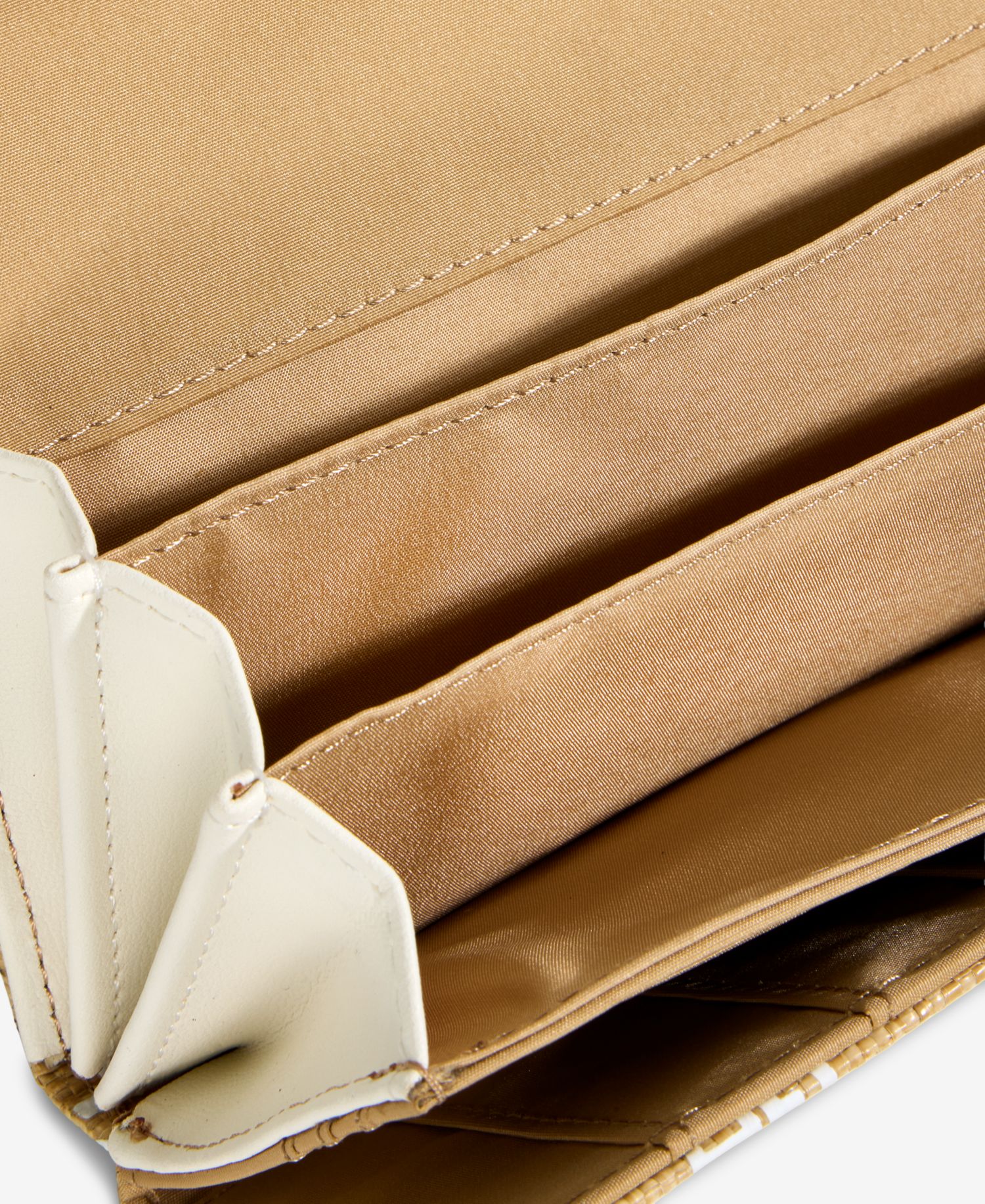 Monogram Straw Receipt Manager