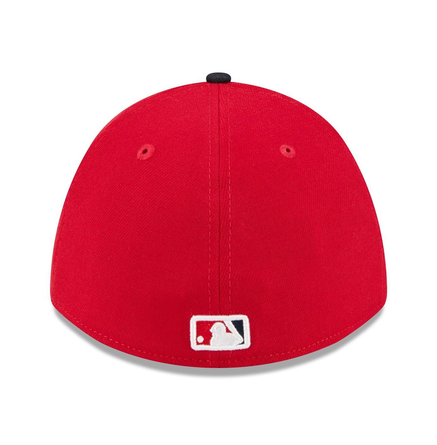 Мужская кепка New Era Red/Navy Washington Nationals 2026 Spring Training M-Crown 39THIRTY Flex Hat — фото 4
