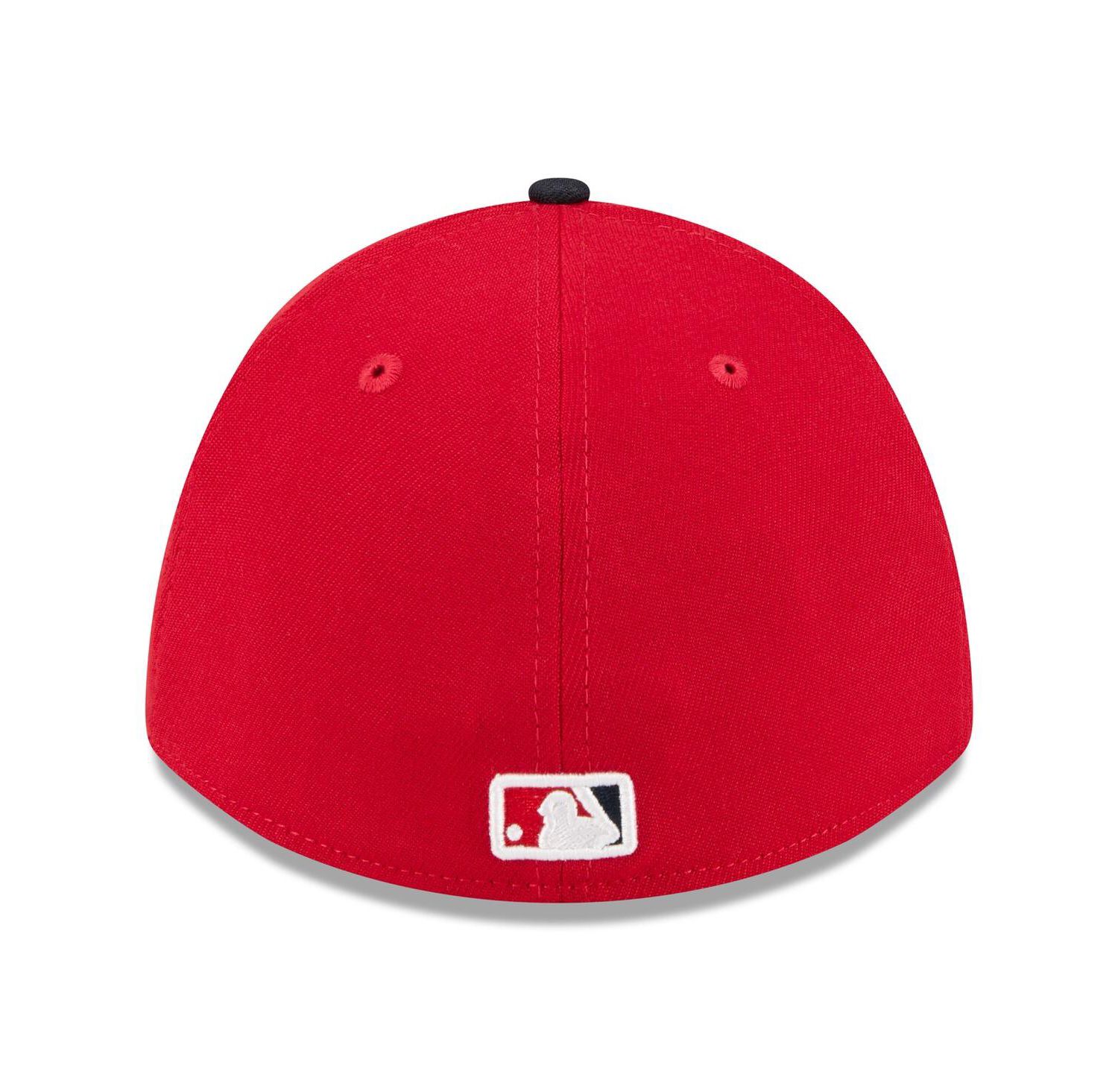 Men's Red/Navy Washington Nationals 2026 Spring Training M-Crown 39THIRTY Flex Hat