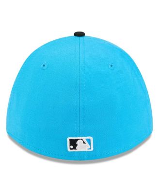 Men's Blue/Black Miami Marlins 2026 Spring Training M-Crown 39THIRTY Flex Hat