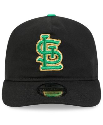 Men's Black St. Louis Cardinals 2026 St. Patrick's Day 19TWENTY Adjustable Hat