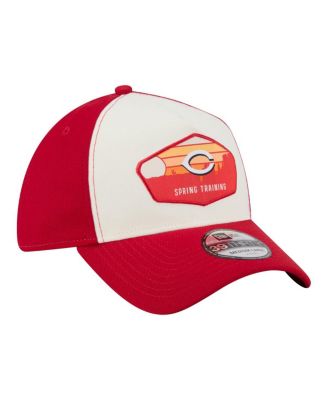 Men's Stone Cincinnati Reds 2026 Spring Training Fan Pack Gradient 39THIRTY Flex Hat