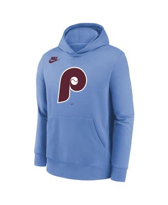 Big Boys and Girls Light Blue Philadelphia Phillies Club Fleece Hoodie
