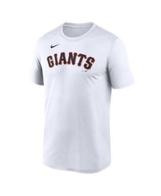 Men's White San Francisco Giants New Legend Wordmark Dri-FIT T-Shirt