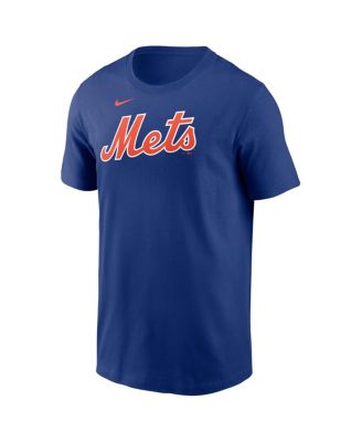 Men's Jonah Tong Royal New York Mets Fuse Name & Number T-Shirt