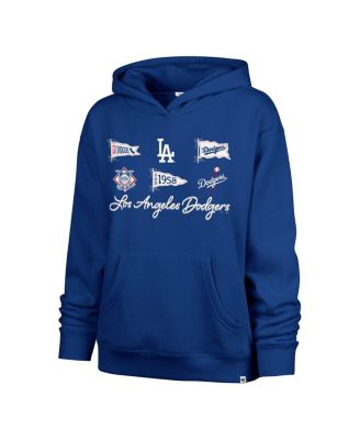 Women's Royal Los Angeles Dodgers Bow Banners Naomi Hoodie