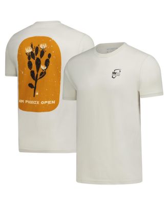 Men's and Women's Tan WM Phoenix Open Desert Flower T-Shirt