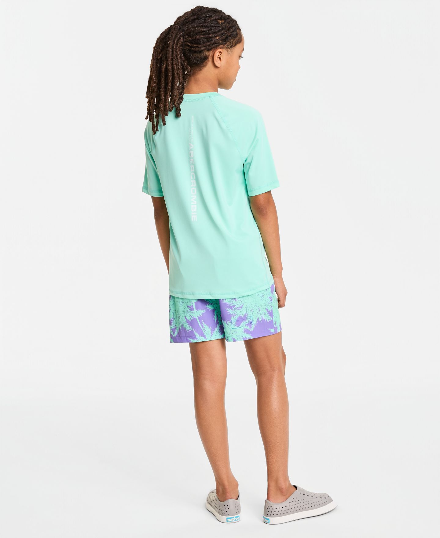 Рашгард Core, короткий рукав — abercrombie kids, цвет: Яркий белый — фото 6