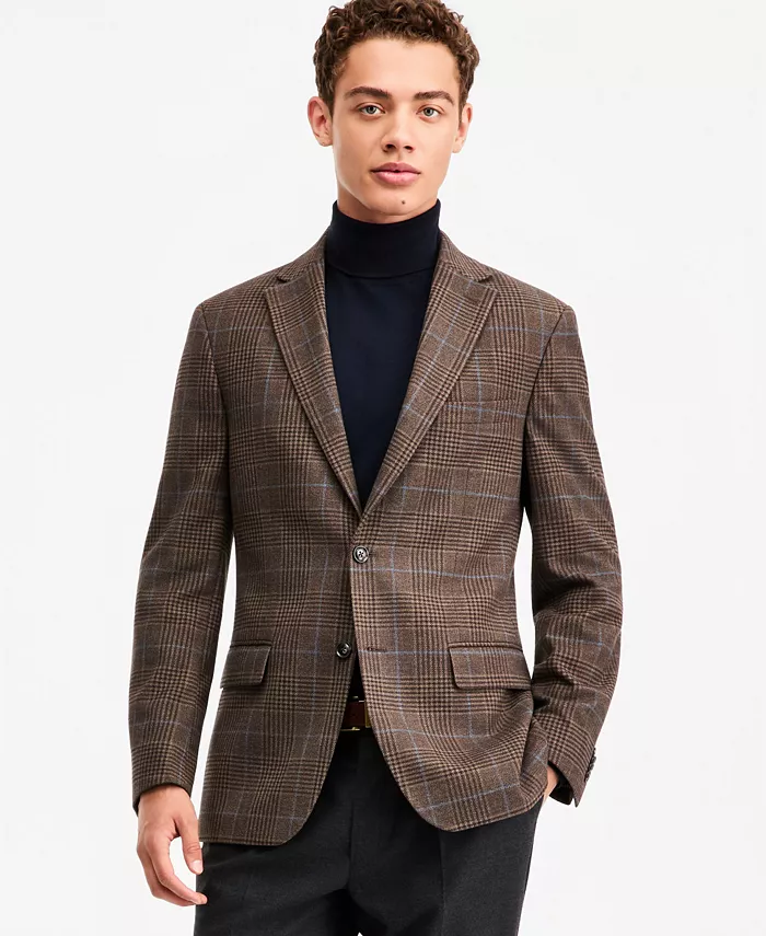 Men's Modern-Fit Patterned Sport Coat