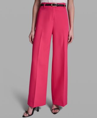Women's Belted Wide-Leg Pants image
