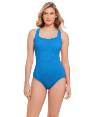 Women's Chlorine Resistant Active Back One-Piece Swimsuit