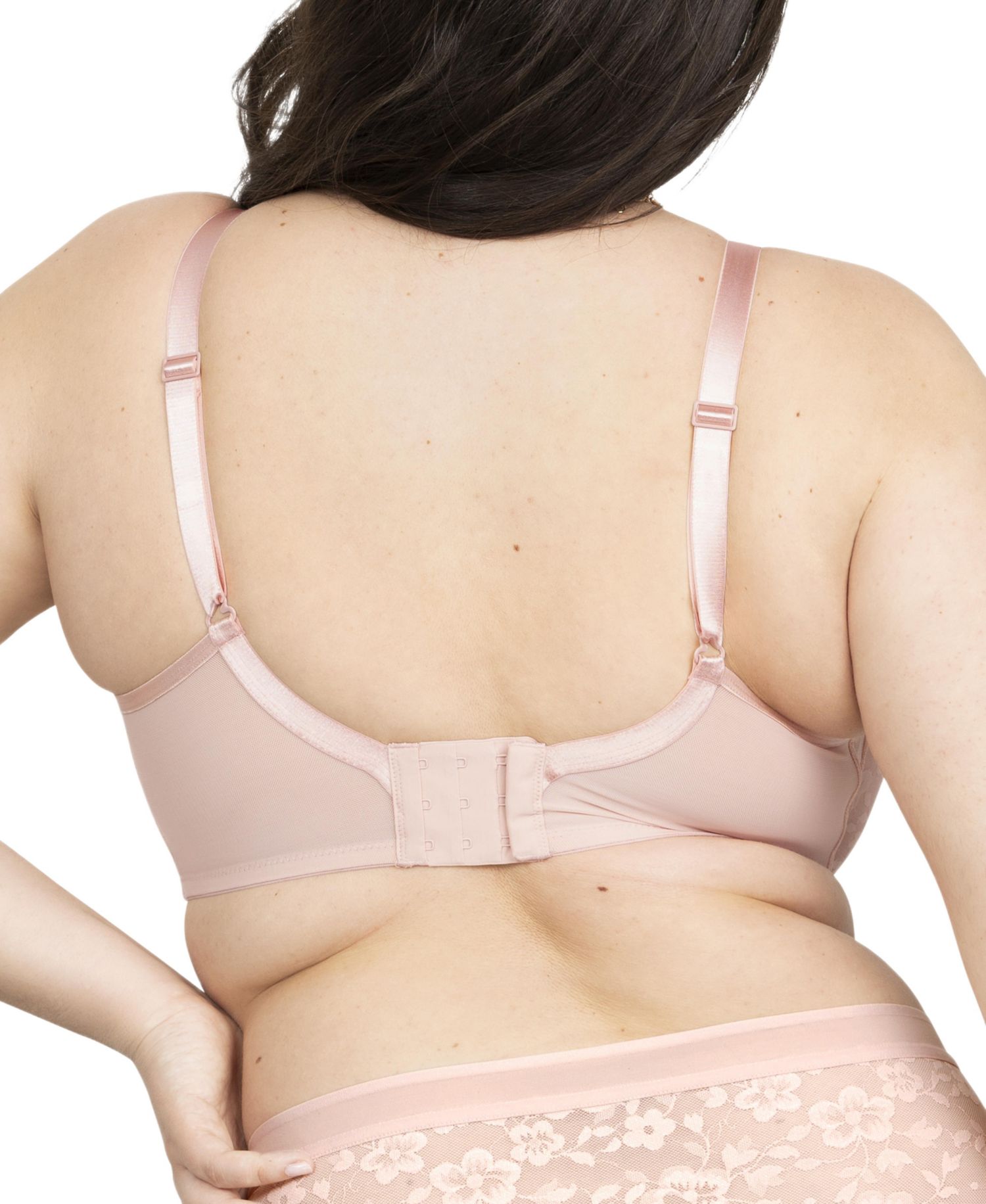 Women's No Show Lace Plunge T-Shirt Bra