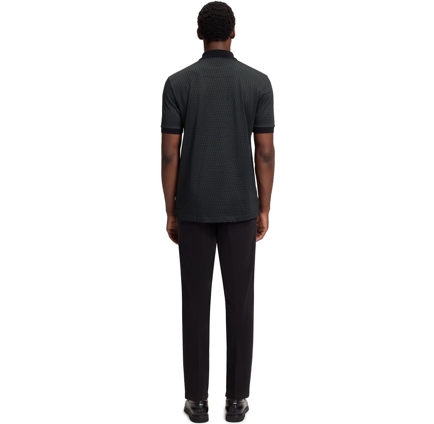 Men's Mercerized-Cotton Monogram Polo Shirt