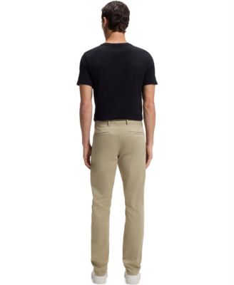 Men's Stretch-Cotton Satin Slim-Fit Chinos