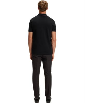 Men's Tonal Logo Slim-Fit Polo Shirt