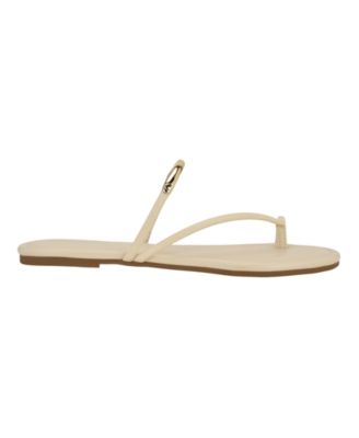 Women's Bienna Strappy Ornamented Flat Slip-On Sandals