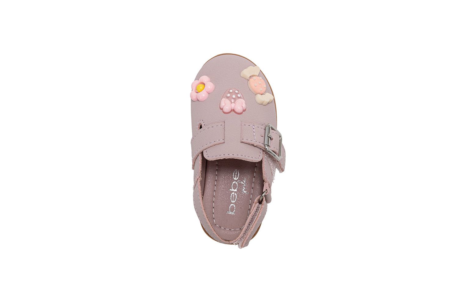 Little Girls Girl's Fashion Mule Sandals - Dressy Shoes with Playful Charm Details