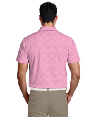 Men's Essential Geo Print Golf Polo Shirt