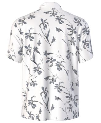Men's Energized Floral Print Golf Polo Shirt