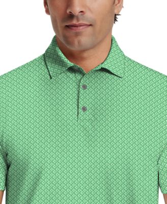 Men's Essential Geo Print Golf Polo Shirt