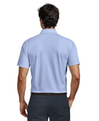 Men's Essential Geo Print Golf Polo Shirt