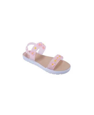 Girls Sandals – Cute Fashion Flat Sandals, Summer Flats with Fruit Charms and Ankle Strap
