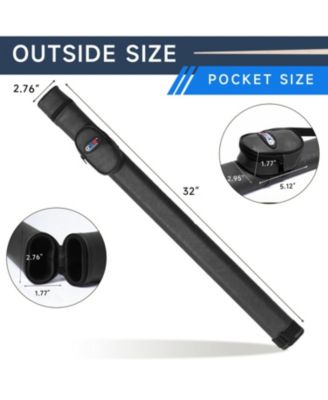 1x1 Hard Billiard Pool Cue Stick Carrying Case, Billiard Cue Case, Billiard Accessories