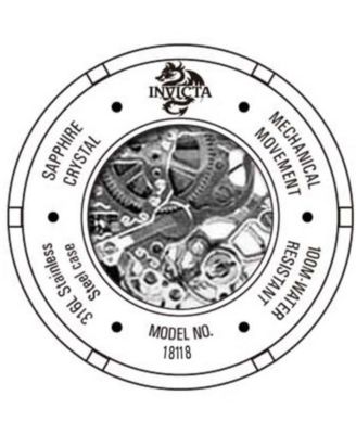 Women's 18118 Specialty Quartz White Skeleton Dial Watch