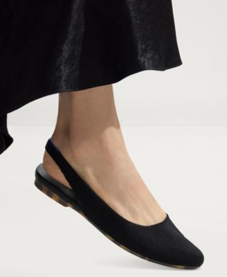 Women's Almond Slingback Flats