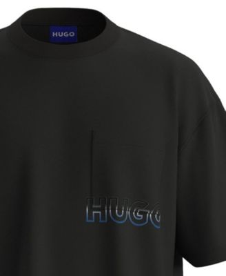 Men's Nogoste Ombre Sports Logo T-Shirt