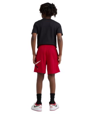 Boys' 8-20 Graphic Varsity-Style Mesh Shorts