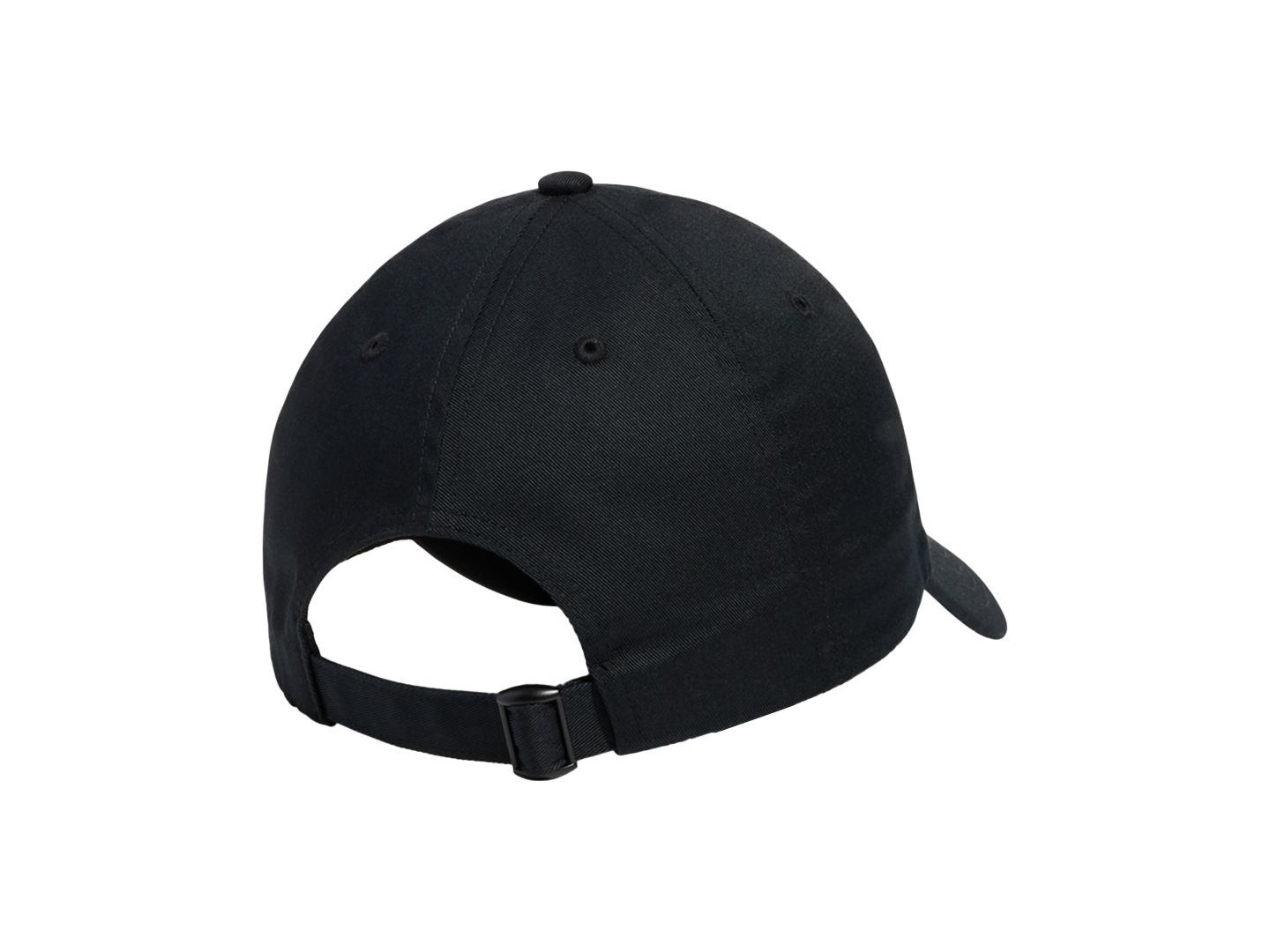 Мужской головной убор Under Armour Logo Embroidered Twill Hat, цвет: Чёрный, вариант 1 — фото 2
