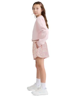 Girls' YPB Pull-On Floral Flared Shorts